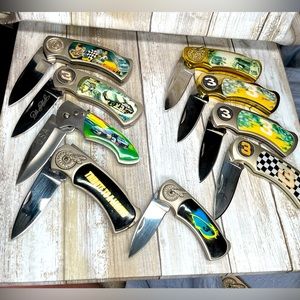 Dale Earnhardt Knife Collection.